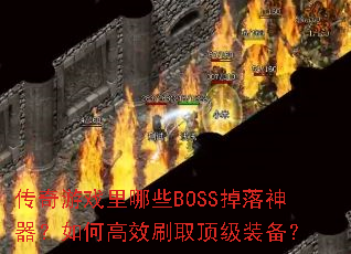 ������Ϸ����ЩBOSS������������θ�Чˢȡ����װ����