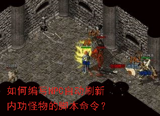��α�дNPC�Զ�ˢ���ڹ�����Ľű����