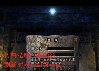 ����˽������BOSSˢ��ʱ�����β�ѯ��
